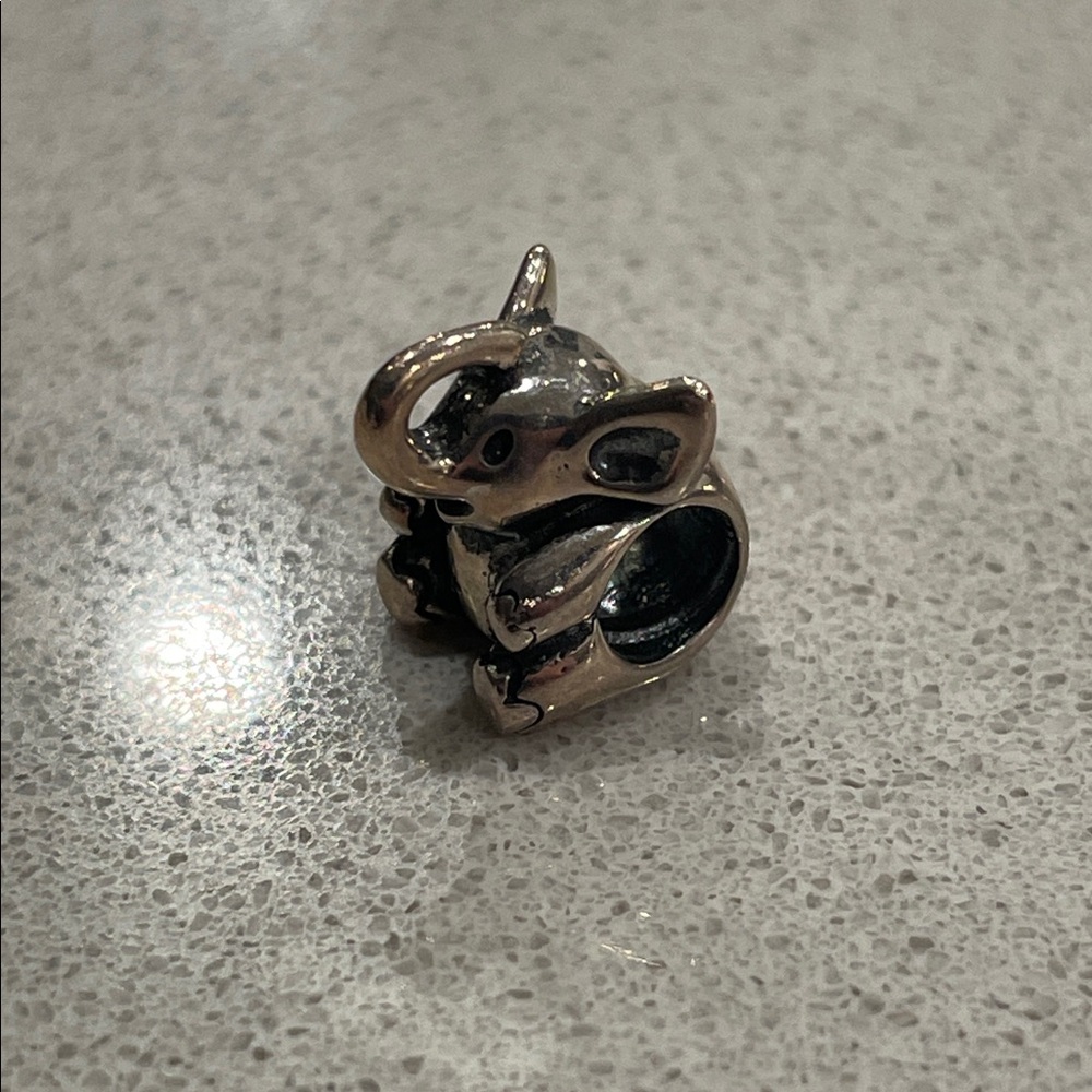 Chamilia Elephant 925 Silver Charm Bead
